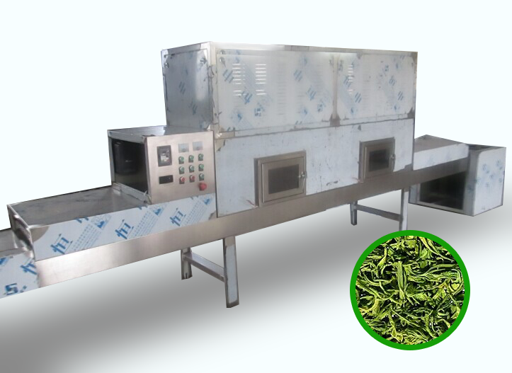 微波茶葉殺青干燥設備